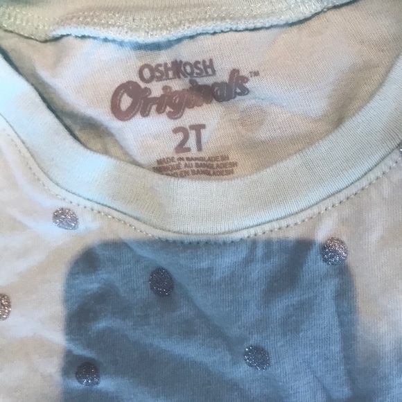 Poka dot 2T girls long sleeve shirt - Picture 2 of 2